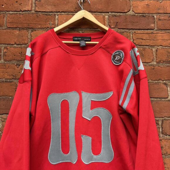Vintage fubu official collection long sleeve jersey 00s XL - Picture 2 of 8